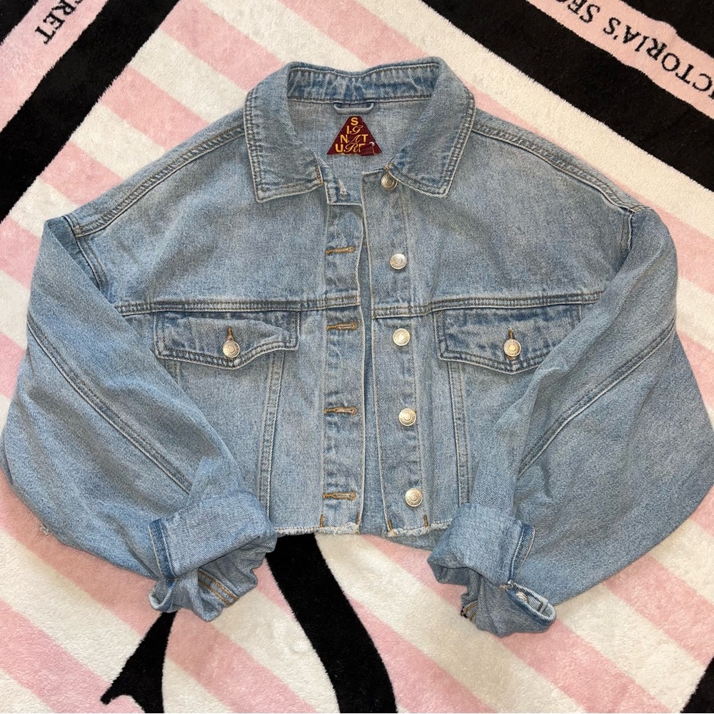 Crop Denim Jacket